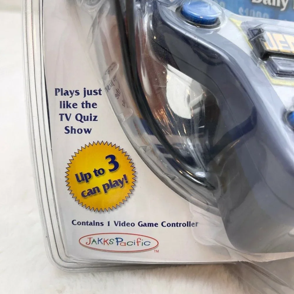 Jeopardy Plug & Play TV Video Game Edition 1 2007 Jakks Pacific New Sealed